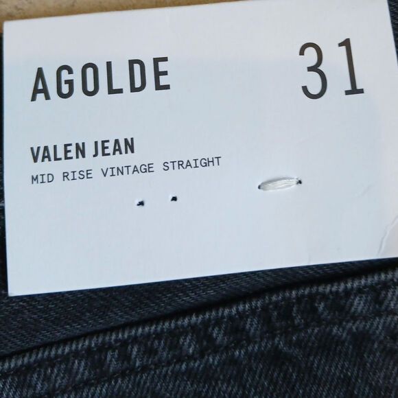 NWT‎ Agolde Valen Vintage Straight leg jeans size 31 - Picture 8 of 13